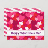 ラブポストマーク教室ヴァレンティ子供へン シーズンポストカード (正面/裏面)