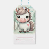 ラブポニーの森のギフトタグ ギフトタグ (裏面)