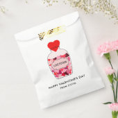ラブポーションハッピーバレンタインデー パーソナライズされた フェイバーバッグ (封をした状態)