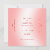 ラブポーション ピンク Save the Date セーブザデート (裏面)