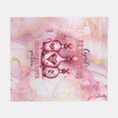 ラブポーション フリースブランケット (正面(横))