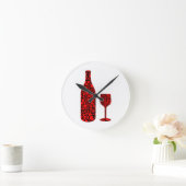 ラブポーション ラウンド壁時計 (ホーム)