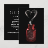 ラブポーション 招待状 (正面/裏面)