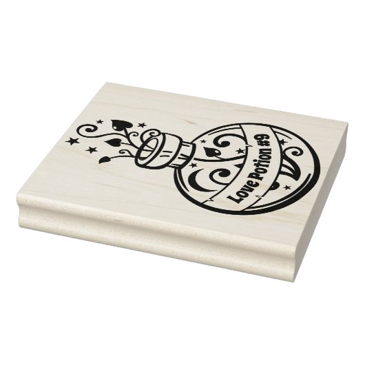 ラブポーション#9ボトルスタンプカスタマイズ-あなたのラベル ラバースタンプ (スタンプ)