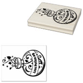 ラブポーション#9ボトルスタンプカスタマイズ-あなたのラベル ラバースタンプ (押印)