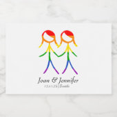 ラブポーションNo. 2 スパークリングワインラベル (シングルラベル)