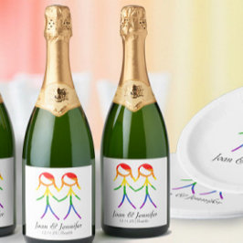 ラブポーションNo. 2 スパークリングワインラベル