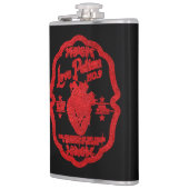 ラブポーションNo.9レッドグリッター フラスク (左)