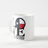ラブポートアーサー11oz コーヒーマグカップ (正面左)