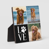 ラブポードッグ愛人3フォトコラージペッモダント フォトプラーク (正面)