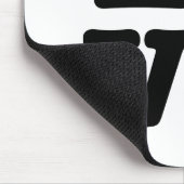 ラブポープリントマウスパッド マウスパッド (コーナー)