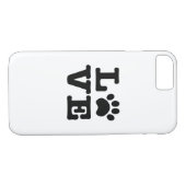 ラブポープリントiPhone 7ケース Case-Mate iPhoneケース (裏面(横))