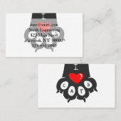 ラブポー印刷-背景色の選択 名刺 (正面/裏面)