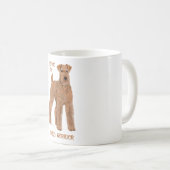 ラブマイアイリッシュテリア コーヒーマグカップ (正面右)