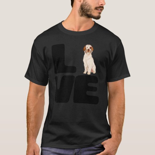ラブマイクランバースパニエル Tシャツ (正面)