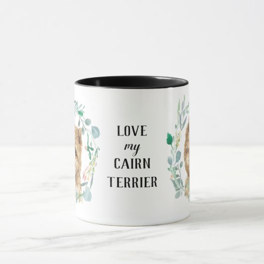 ラブマイケアンテリアリースコーヒーマグ マグカップ (中央)