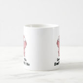 ラブマイドゥ食べー豚デザイン コーヒーマグカップ (中央)