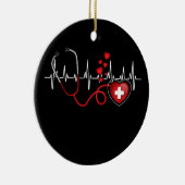 ラブマイナースハッピーバレンタインデー セラミックオーナメント (右)