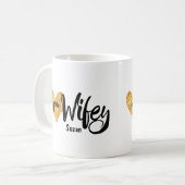 ラブマイハビーハートマグ コーヒーマグカップ (正面左)