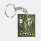 ラブマイパパキーチェーン キーホルダー (正面左)