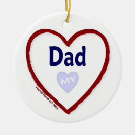 ラブマイパパ セラミックオーナメント