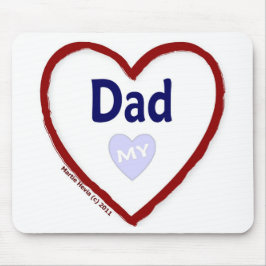 ラブマイパパ マウスパッド