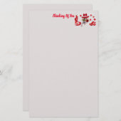 ラブマイプードル 便箋 (正面/裏面)