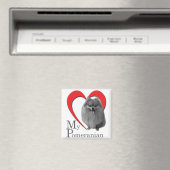 ラブマイポメラニア犬 マグネット (インサイチュ (食洗機))