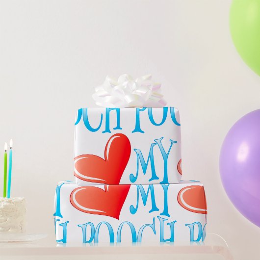 ラブマイポーチ ラッピングペーパー