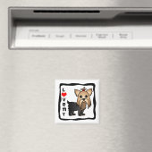 ラブマイヨークシャーテリア マグネット (インサイチュ (食洗機))