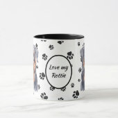 ラブマイロットワイラードッグポープリントマグ マグカップ (中央)