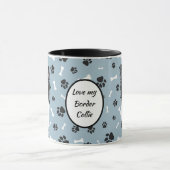 ラブマイ縁どコリードッグポープリント マグカップ (中央)