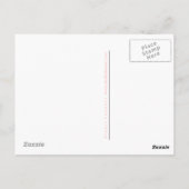 ラブマウスとハート ポストカード (裏面)