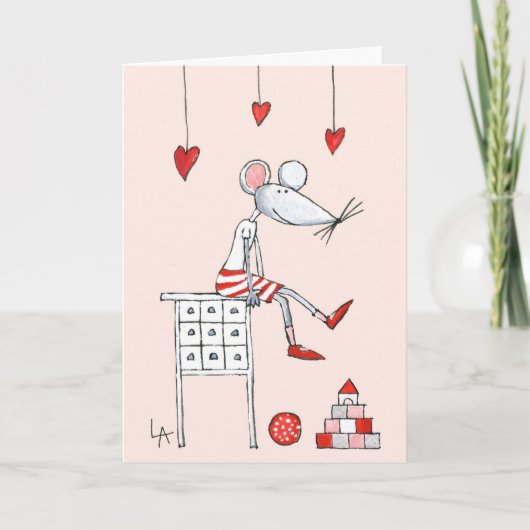 ラブマウスバレンタインデー シーズンカード (正面)