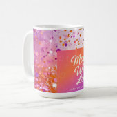 ラブマグで作られる コーヒーマグカップ (正面左)