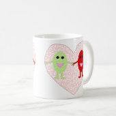 ラブマグの葡萄 コーヒーマグカップ (正面右)