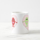 ラブマグの葡萄 コーヒーマグカップ (中央)