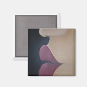 ラブマグネットの唇 マグネット (正面/裏面)