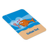 ラブマグネットの魚と餌 マグネット (右側)