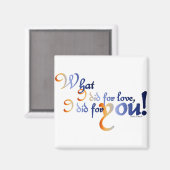 ラブマグネット マグネット (正面/裏面)