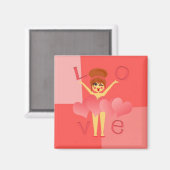 ラブマグネット マグネット (正面/裏面)