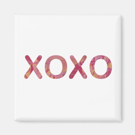 ラブマグネット – XOXO マグネット (正面)