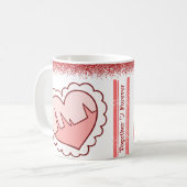 ラブマグ コーヒーマグカップ (正面左)