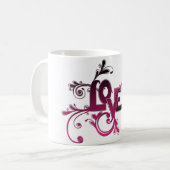 ラブマグ コーヒーマグカップ (正面左)