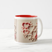 ラブマグ ツートーンマグカップ (正面右)