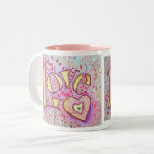 ラブマグ ツートーンマグカップ (正面左)