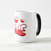 ラブマグ モーフィングマグカップ (正面右)