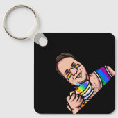 ラブマグ&ラブワールド キーホルダー (正面)