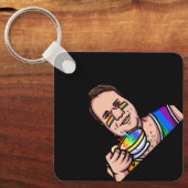 ラブマグ&ラブワールド キーホルダー (正面)