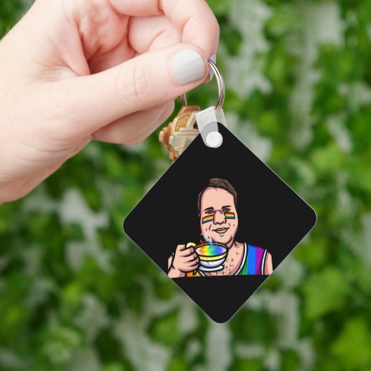 ラブマグ&ラブワールド キーホルダー (手)